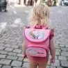 SCOOLI Vorschulranzen Cutie Bibi & Tina mit Kind von hinten