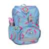 DERDIEDAS Schulrucksack ErgoFlex Set - 6 tlg. Happy Pixel seitlich