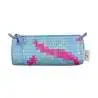 DERDIEDAS Schulrucksack ErgoFlex Set - 6 tlg. Faulenzermäppchen Happy Pixel