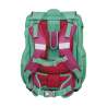 DERDIEDAS Schulrucksack ErgoFlex Set - 6 tlg. Peppermint Pony Rückansicht Tragegurte
