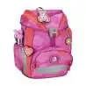 DERDIEDAS Schulrucksack ErgoFlex Set - 6 tlg. Roses seitlich