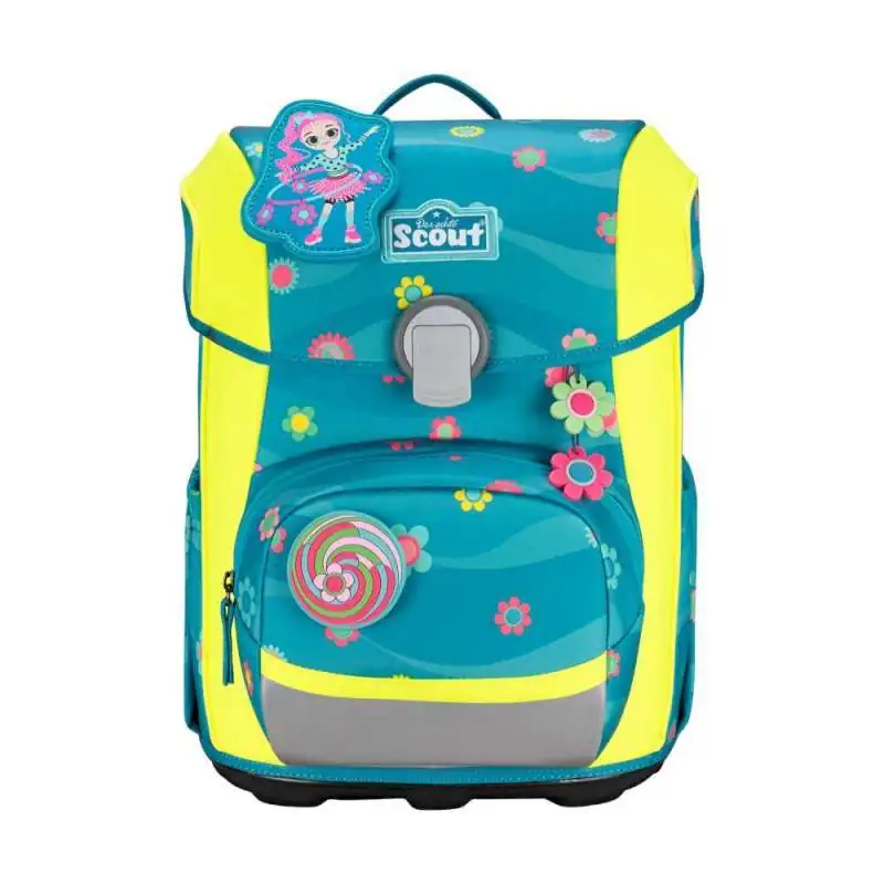 SCOUT Schulranzen Set Neo für Mädchen Little Flowers Vorderseite