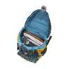 DERDIEDAS Schulrucksack ErgoFlex Set - 6 tlg. Dino Time seitlich offen