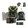DERDIEDAS Schulrucksack ErgoFlex Set - 6 tlg. Funny Fighter