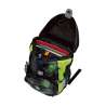 DERDIEDAS Schulrucksack ErgoFlex Set - 6 tlg. Funny Fighter seitlich offen