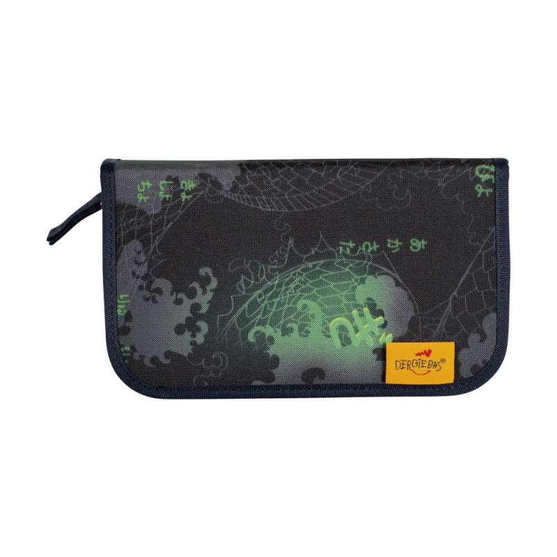 DERDIEDAS Schulrucksack ErgoFlex Set - 6 tlg. Schüleretui Funny Fighter Front