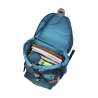 DERDIEDAS Schulrucksack ErgoFlex Set - 6 tlg. Magic Light seitlich offen