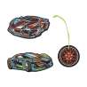 DERDIEDAS Schulrucksack ErgoFlex Set - 6 tlg. Magic Light Wechselbuttons