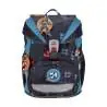 DERDIEDAS Schulrucksack ErgoFlex Set - 6 tlg. Ninja Fighter Front