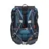 DERDIEDAS Schulrucksack ErgoFlex Set - 6 tlg. Ninja Fighter Rückenansicht Tragegurte