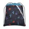 DERDIEDAS Schulrucksack ErgoFlex Set - 6 tlg. Sporttasche Ninja Fighter