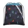 DERDIEDAS Schulrucksack ErgoFlex Set - 6 tlg. Sporttasche Ninja Fighter