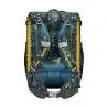 DERDIEDAS Schulrucksack ErgoFlex EASY Set - 6 tlg. Dino Time Rückansicht Tragegurte