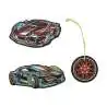 DERDIEDAS Schulrucksack ErgoFlex EASY Set - 6 tlg. Magic Light Wechselbuttons