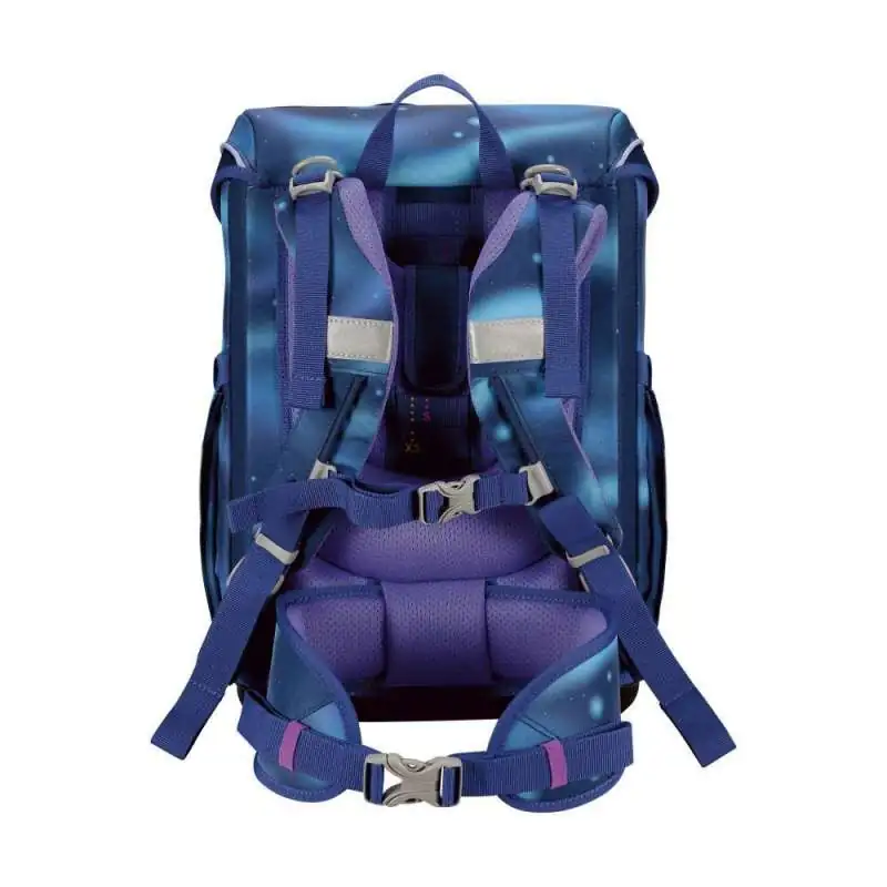 DERDIEDAS Schulrucksack ErgoFlex EASY Set - 6 tlg. Luna Rückansicht Tragegurte