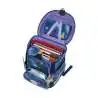 DERDIEDAS Schulrucksack ErgoFlex EASY Set - 6 tlg. Luna seitlich offen