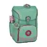 DERDIEDAS Schulrucksack ErgoFlex EASY Set - 6 tlg. Peppermint Pony seitlich