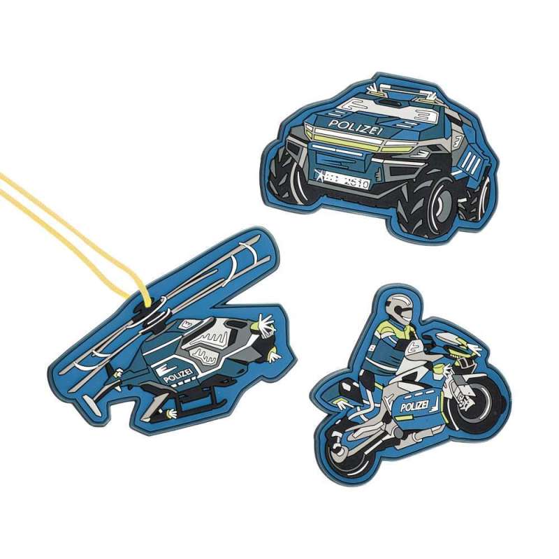 DERDIEDAS Schulrucksack ErgoFlex EASY Set - 6 tlg. Blue Speed Wechselbuttons