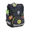 DERDIEDAS Schulrucksack ErgoFlex EASY Set - 6 tlg. LED Crazy seitlich