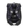 DERDIEDAS Schulrucksack ErgoFlex EASY Set - 6 tlg. LED Crazy Rückansicht Tragegurte