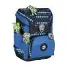 DERDIEDAS Schulrucksack ErgoFlex EASY Set - 6 tlg. Superflash Blue Robot seitlich
