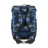 DERDIEDAS Schulrucksack ErgoFlex EASY Set - 6 tlg. Superflash Blue Robot Rückansicht Tragegurte