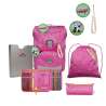 DERDIEDAS Schulrucksack ErgoFlex EASY Set - 6 tlg ECO Pink Planet