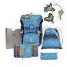 DERDIEDAS Schulrucksack ErgoFlex EASY Set - 6 tlg LED Rainbow Star