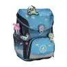 DERDIEDAS Schulrucksack ErgoFlex EASY Set - 6 tlg LED Rainbow Star seitlich