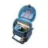 DERDIEDAS Schulrucksack ErgoFlex EASY Set - 6 tlg LED Rainbow Star seitlich offen