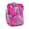 DERDIEDAS Schulrucksack ErgoFlex EASY Set - 6 tlg Neon Punkie seitlich