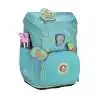 DERDIEDAS Schulrucksack ErgoFlex EASY Set - 6 tlg Superflash Paradise seitlich