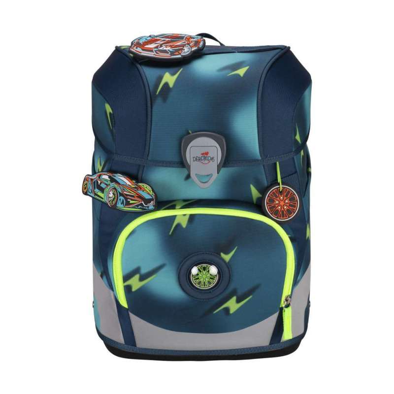 DERDIEDAS Schulrucksack ErgoFlex Tiny Set - 6 tlg Magic Light Front