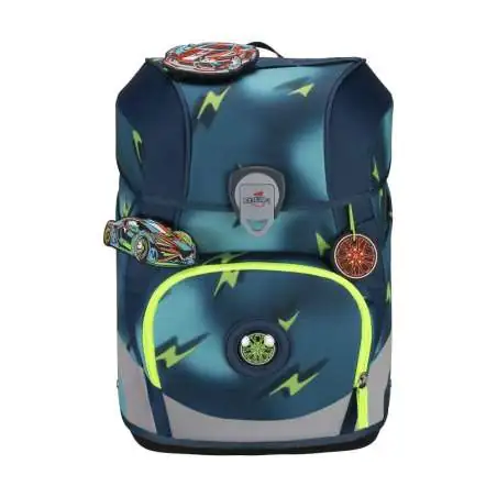 DERDIEDAS Schulrucksack ErgoFlex Tiny Set - 6 tlg Magic Light Front