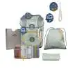 DERDIEDAS Schulrucksack ErgoFlex Tiny Set - 6 tlg ECO Grey Planet