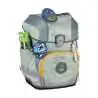 DERDIEDAS Schulrucksack ErgoFlex Tiny Set - 6 tlg ECO Grey Planet seitlich