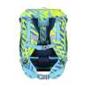 DERDIEDAS Schulrucksack ErgoFlex Tiny Set - 6 tlg Neon Monster Rückansicht Tragegurte