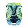 DERDIEDAS Schulrucksack ErgoFlex Tiny Set - 6 tlg Neon Monster Rückansicht Tragegurte