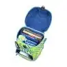 DERDIEDAS Schulrucksack ErgoFlex Tiny Set - 6 tlg Neon Monster seitlich offen