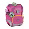 DERDIEDAS Schulrucksack ErgoFlex TINY Set - 6 tlg ECO Pink Planet seitlich