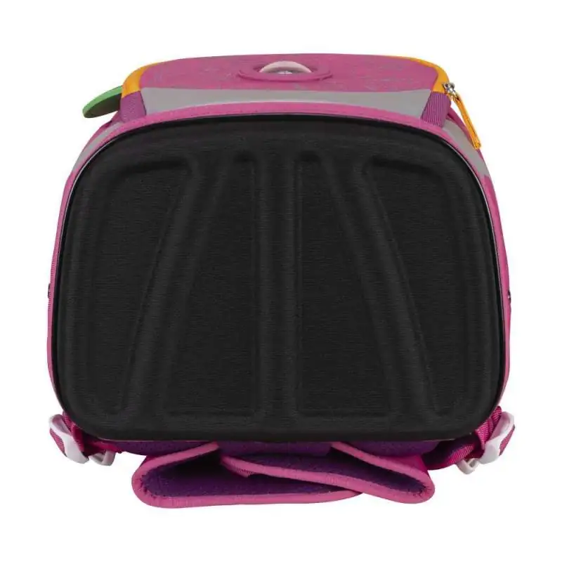 DERDIEDAS Schulrucksack ErgoFlex TINY Set - 6 tlg ECO Pink Planet unten