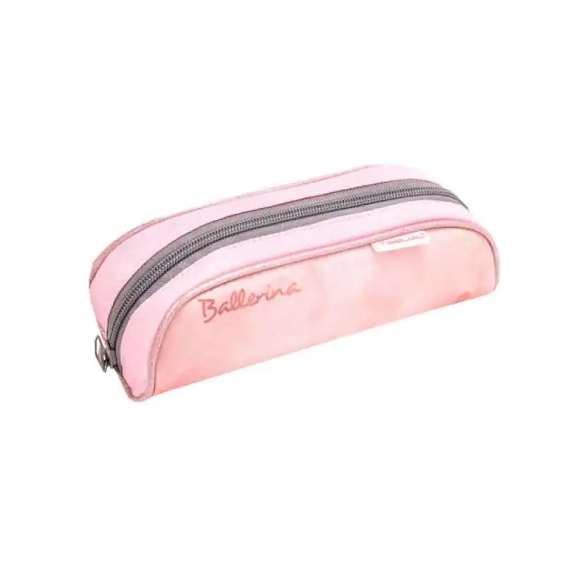 BELMIL Schulranzen CLASSY Set 4 tlg - Ballerina Black Pink Faulenzermäppchen