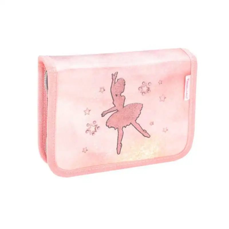 BELMIL Schulranzen CLASSY Set 4 tlg - Ballerina Black Pink Schüleretui