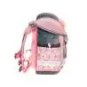 BELMIL Schulranzen CLASSY Set 4 tlg - Ballerina Black Pink seitlich