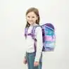 BELMIL Schulranzen CLASSY Set 4 tlg - Beautiful Mermaid Kind mit Schulranzen seitlich