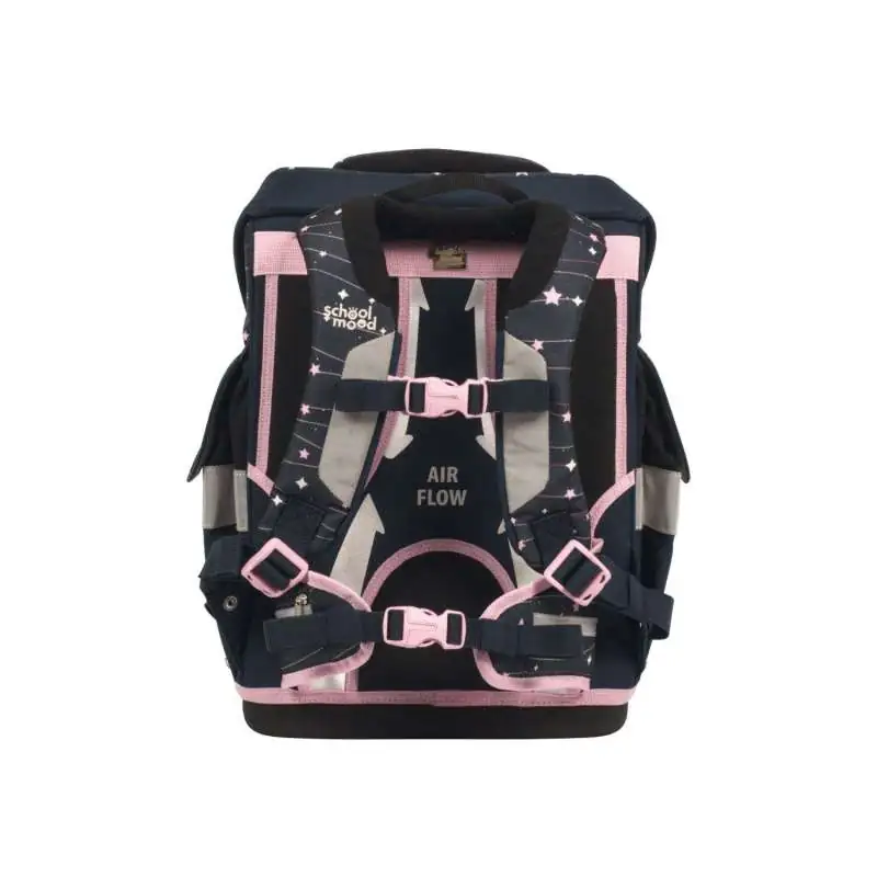 SCHOOL MOOD Schulranzen TIMELESS Pro Set 6 tlg - Pro Ella Pony Rückansicht