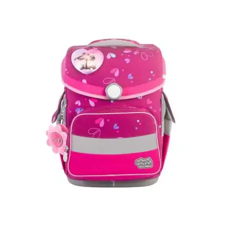 SCHOOL MOOD Schulranzen TIMELESS Pro Set 6 tlg - Pro Klara Häschen Front