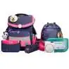 SCHOOL MOOD Schulranzen TIMELESS Pro Set 6 tlg - Pro Leni Hund