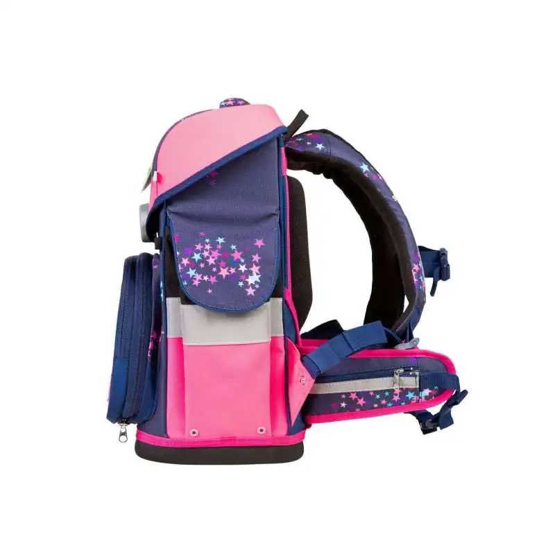 SCHOOL MOOD Schulranzen TIMELESS Pro Set 6 tlg - Pro Leni Hund seitlich