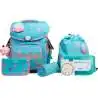 SCHOOL MOOD Schulranzen TIMELESS Pro Set 6 tlg - Pro Lilly Meerjungfrau